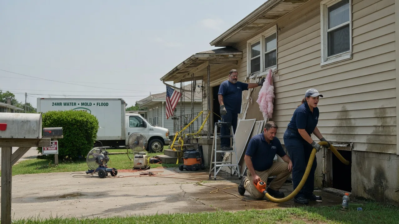 Water Damage Repair in East Springfield, PA near me